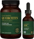 Global Healing Center - Quercetin und Zink Kit - Immunsystem-Unterstützung, Reaktion auf Ocassionale Allergien, Hormonbilanz