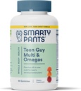SmartyPants Teen Guy Multi & Omegas Gummies, 90 Conte
