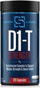 D1-T Stärke Testosteron-Booster für Männer Masse-Giner mit D-Aspartic Säure - Monster Muskel-Building - Test Booster Unterdrückung von Estrogen Anabolic Muskel-Wachstum (120 Kapseln)