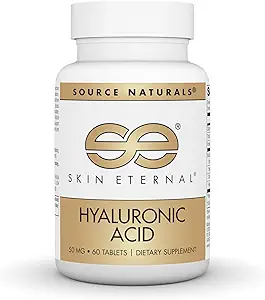 Source Naturels Peau Acide Hyaluronique Éternel, 50mg - 60 comprimés