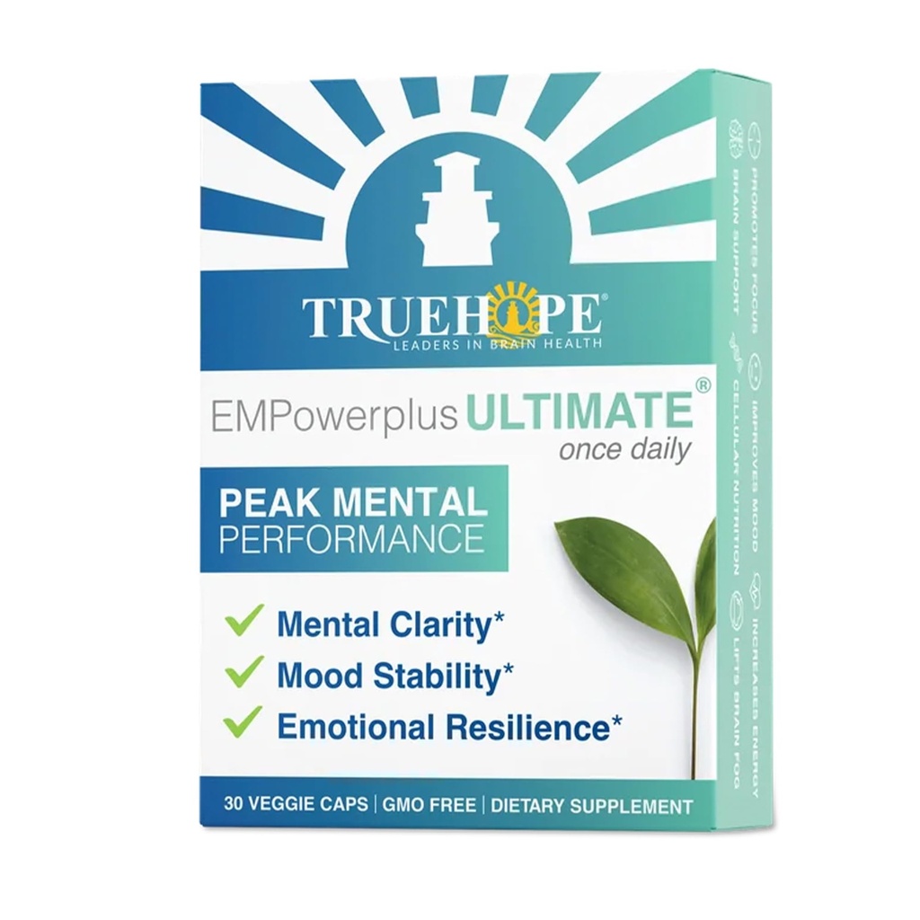 EMPowerplus Ultimate Strength | Il cervello più efficace, Energy & Focus Supplement | 1000% Better Absorption | Supportato da 37 studi di ricerca & 28 anni di successo | 30 giorni di alimentazione