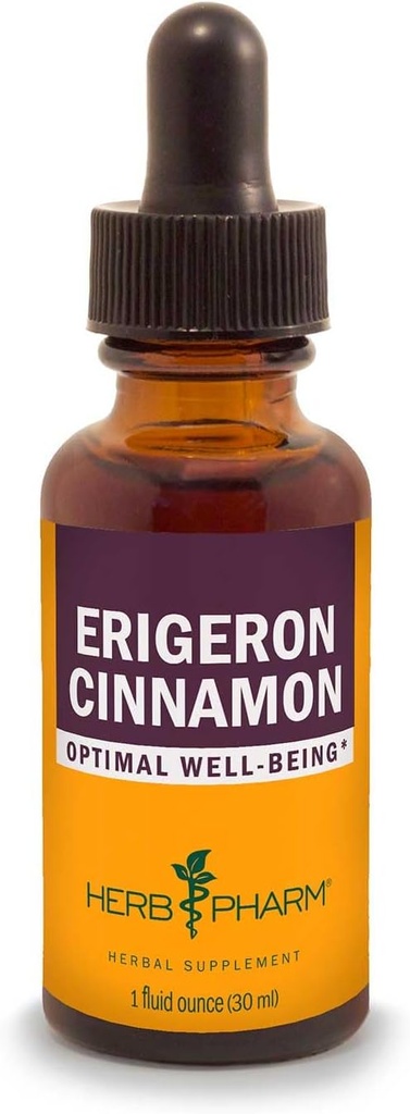 Herb Pharm Erigeron/Cinnamon Formule à base de plantes liquides - 1 Once