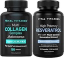 Vital Vitamine Multi Collagen Kapseln + Resveratrol Kapseln