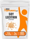 BulkSupplements.com Soy Lecithin Powder - Lecithin Supplement, Nahrungsergänzungsmittel, Lebensmittelklasse - Glutenfrei, 1.2g pro Servierung, 1kg (2.2 lbs) (Pack von 1)