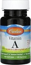 Carlson Labs Vitamine A Naturelle, 10000 UI, 100 Softgels