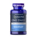 Puritan's Pride One Tägliches Multivitamin für Männer, Nahrungsergänzungsmittel zur Unterstützung der Herz- und männlichen Fortpflanzungsgesundheit mit Vitamin A, C, D, E und Zink, 3 Monate Versorgung, 100 Count *