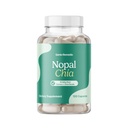 Santo Remedio Nopal Chia, Prickly Pear Cactus und Chia Pulver Nahrungsergänzung, Klinisch bewährte Zutaten, Glutenfrei, Non-GMO, Ohne Zusatz von Zucker, 120 Kapseln, 60 Portionen pro Behälter