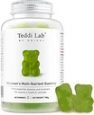 Gomma Multi-Nutriente di Unichi Donna, 18 Vitamine e Minerali Essenziali Progettato appositamente per le donne, Non OGM, Lime Flavour, 60 Conte