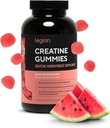 LEGION Creatina Monoidrato Gummies – Pulire Chewable Creatine Supplemento per resistenza, Endurance & Muscle Recovery – 30 Sour Watermelon Flavor Servings – Nessun aroma artificiale o dolcificanti