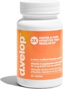 d.Velop suppléments de vitamine D 2400 UI, 20 mcg – Vitamine D3 de haute puissance pour le soutien immunitaire, os et santé cardiaque – 3X plus rapide et plus efficace - testé cliniquement - pilules de vitamine D, 60 Compte