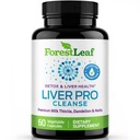 Liver Cleanse Detox & Repair - Fatty Liver Repair Detox Complex Supplement w/Choline, Zink, Milchdistel, Dandelion Root, Turmeric, Burdock, Artichoke - Liver Support Supplement | 60 Caps