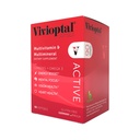 Vivioptal Active, 90 Softgels, Ginseng & Omega 3, Multivitamin & Multimineral, Glutenfrei, deutsche Formel