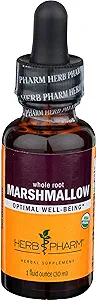 Extrait liquide de marshmallow biologique certifié Herb Pharm - 1 once
