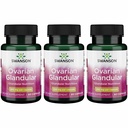 Swanson Ovarian Glandular - Natürliche Ergänzung Förderung der Frauen Glandular Health & Balance Unterstützung - Von Premium Bovine Tissue zur Unterstützung Wellness - (60 Kapseln, 250mg Jeder) (3 Pack)