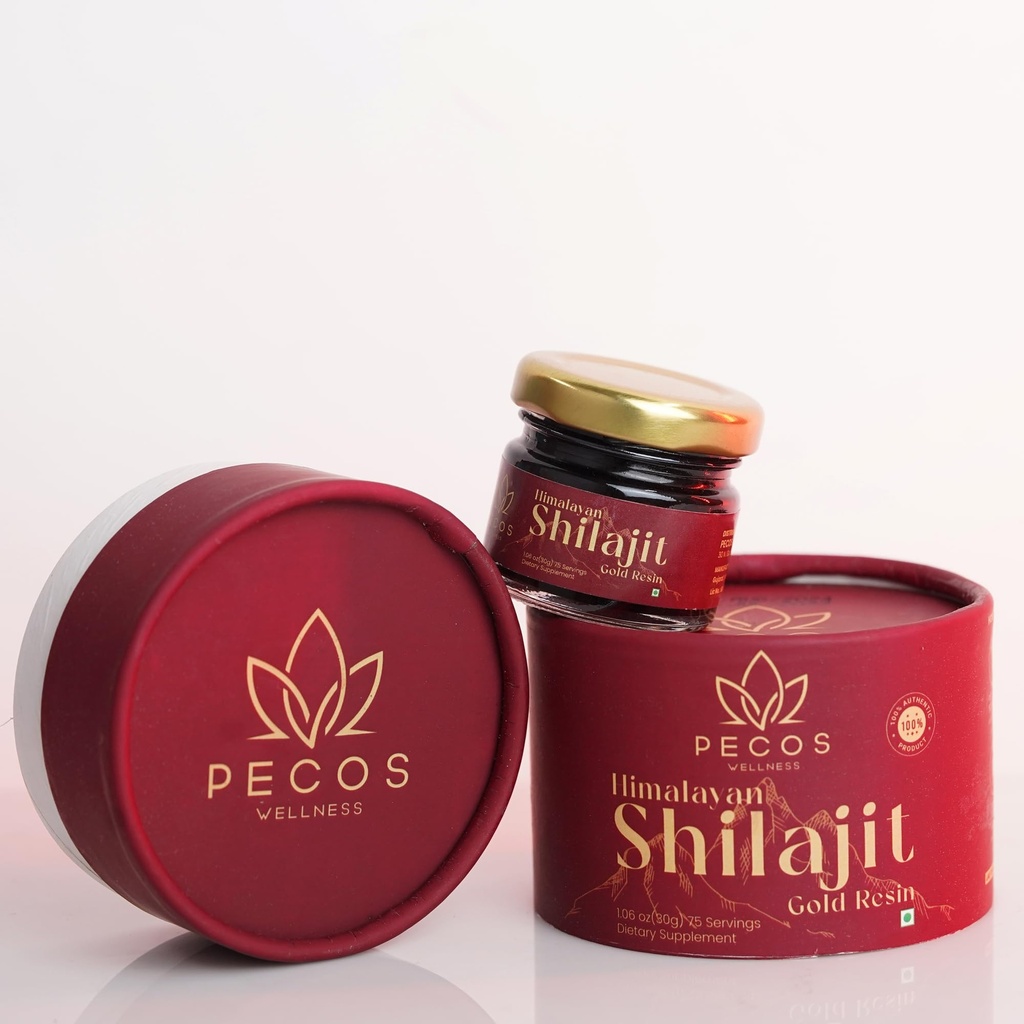 Pure Himalaya Shilajit Resin grade d'or de haute puissance pour les hommes et les femmes. 100 portions pour l'énergie Boost & Immune Support, 85+ Trace Minerals, 76%+ Acid Fulvic, avec rapport de test de laboratoire, 30g