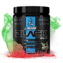 eFlow Nutrition Enrage Black High Stimulant Pre Workout Supplement - Preworkout Powder to Boost Energy, Pumps and Strength - 4 Sapori (30 Serve) (Sour Watermelon)