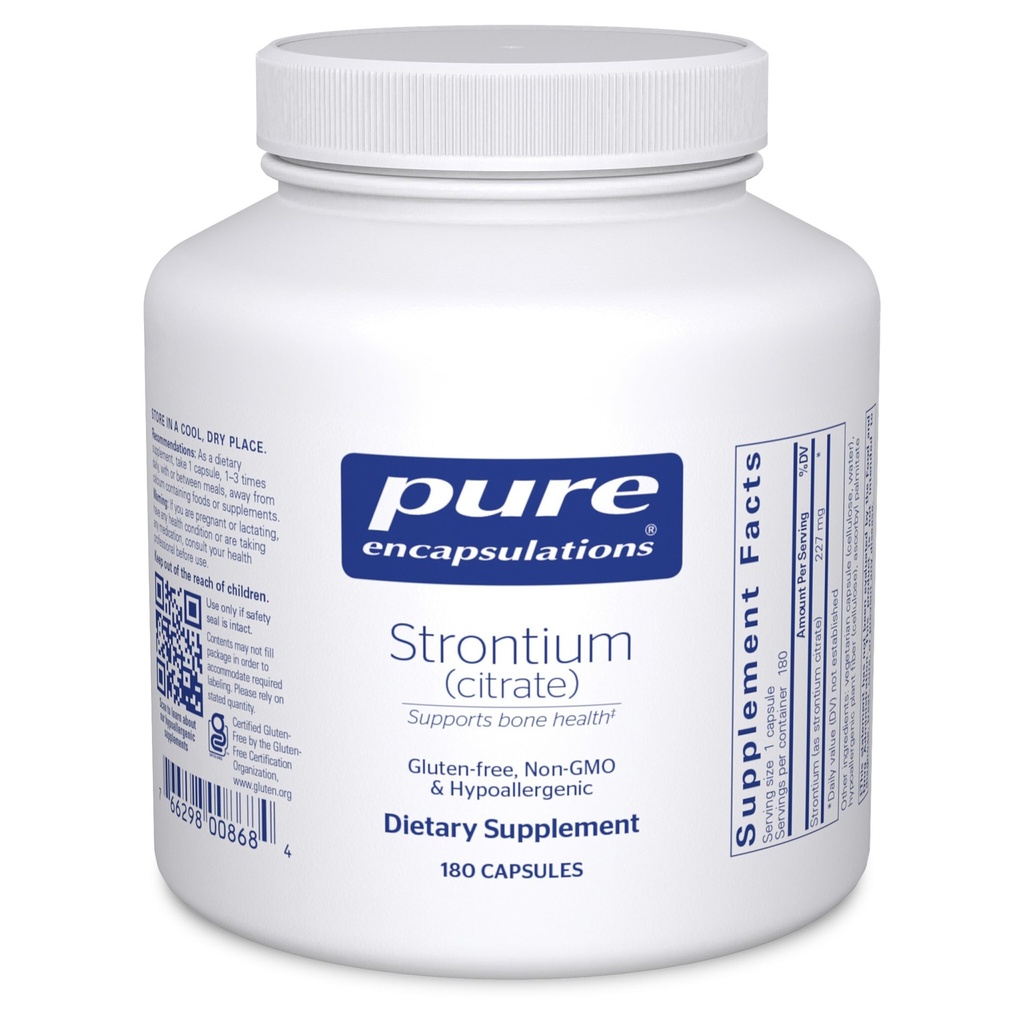 Encapsulations pures Strontium (Citrate)