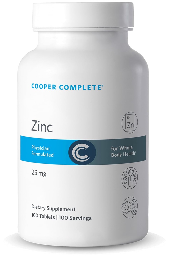 Cooper completo 25 mg zinco 100 compresse Confezione da 1