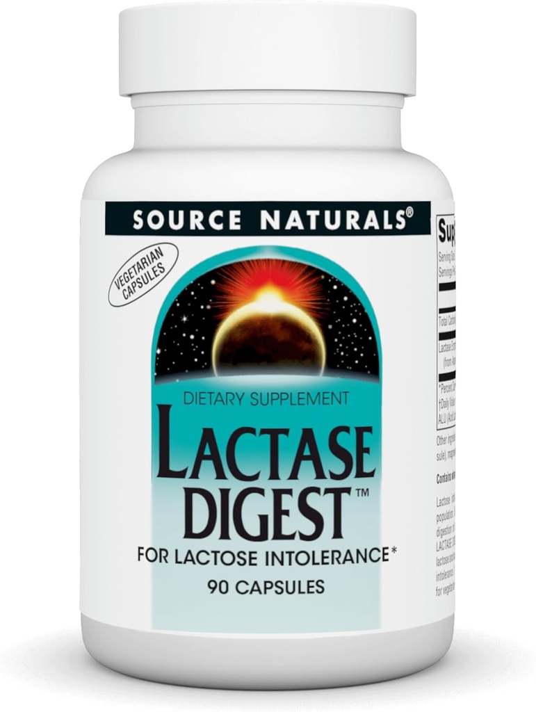 Digerire lattasi naturale, per intolleranza al lattosio* - 90 capsule