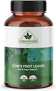 Pata de Vaca - Cow's Foot Leaves - 100 Veggie Capsules - 1.500mg Kräuterergänzung Cows Fuß