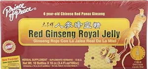 Prinz des Friedens Red Ginseng - Royal Jelly - 10 cc - 10 Count