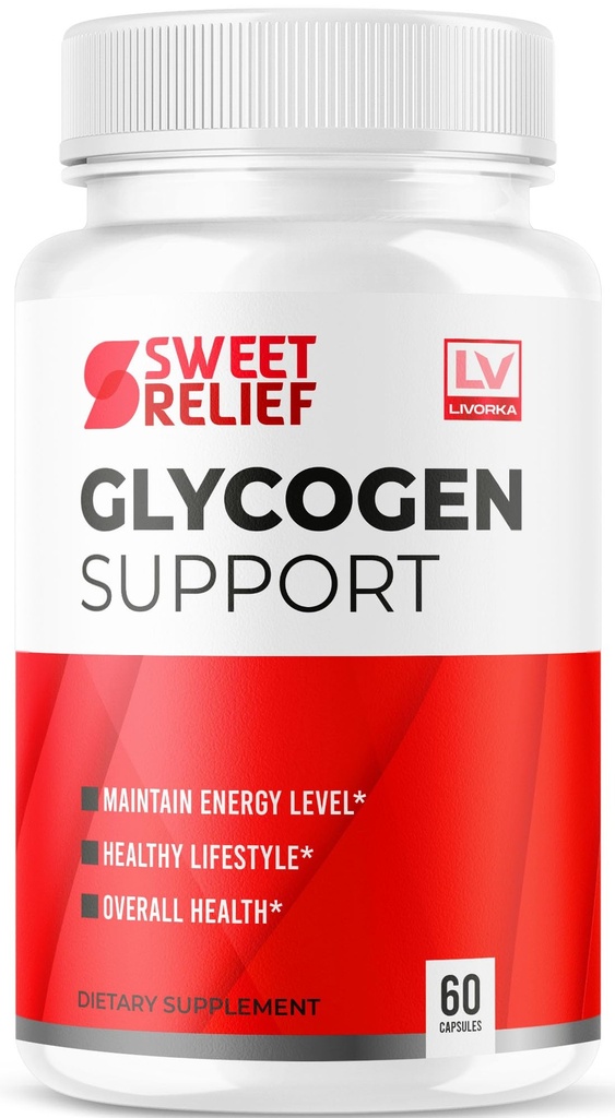 LIVORKA Sweet Relief Glycogen Unterstützung, SweetRelief GlycogenSupport Kapseln, SweetRelief Unterstützung Pillen, GlycogenSupportSweetRelief, 30 Kapseln für 1 Monat