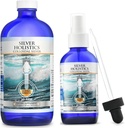 Silver Holistics Colloidal Silver Liquid Bundle – Includes 4 oz Glass Spray Bottle & 16 oz Glass Refill Solution w/Free Dropper - 10 ppm Immune Support Supplement for Children, Adults, & Pets