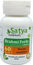 Capsule Brahmi Forte 500 mg. 60 Veg. Capsule | Brahmi (Bacopa Monnieri) Estratto di capsule per uomini e donne | Ayurvedic Herbal Supplement/Rimedies | 10:1 Forte (1 Bottiglia di 60 capsule)