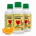 ChildLife Essentials Flüssige Kalziumergänzung für Kinder - Baby Kalzium mit Magnesium, Zink und Vitamin D3 - Orange Flavor, 16 fl oz (3 Pack)
