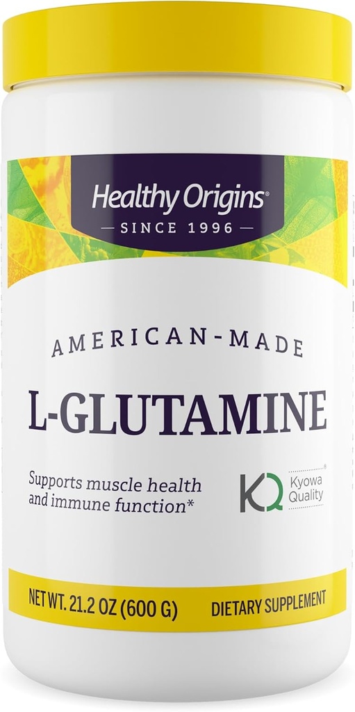 Gesunde Herkunft L-Glutamin (American-Made, Non-GMO), 21.2 Unze