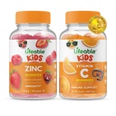 Lebensfähige Zink Kinder + Vitamin C Kinder, Gummi Bundle - Große Verkostung, Vitamin-Ergänzung, Glutenfrei, GMO frei, Kaugummi