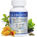 GLIBOFIT – Soutien au métabolisme des glucides et des graisses en santé, 90 capsules véganes