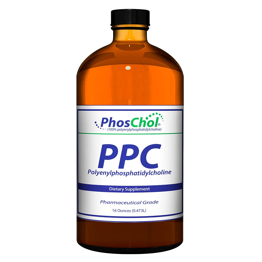 Nutrasal PhosChol PPC Polyenyl PhosphatidylCholine Choline Supplement 3000mg Flüssigkeit 16 oz