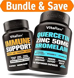 Vitamine di supporto immunitario + supplemento di quercetina