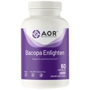 AOR, Bacopa Enlighten, Ayurvedic Bacopa Monnieri Supplemento, 300 mg, Vegan, 60 capsule (60 Serve)
