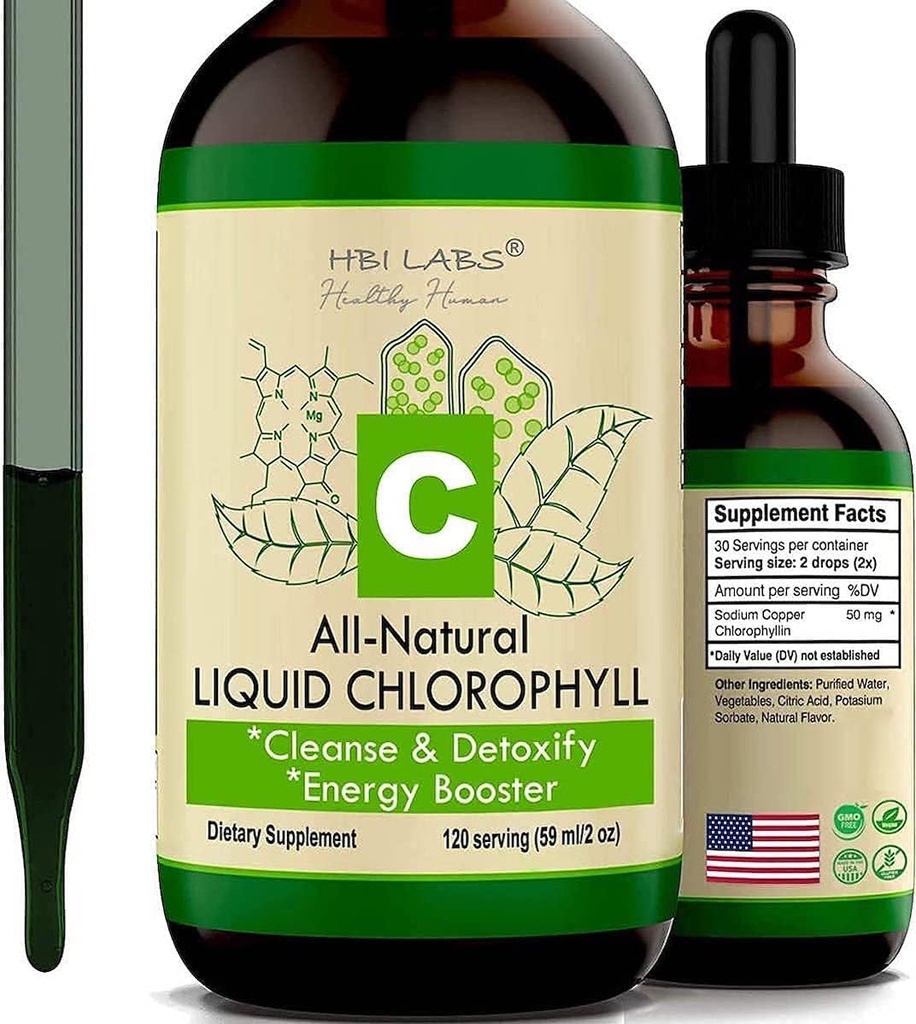 Gocce liquide di clorofilla per il concentrato di clorofilla naturale dell'acqua (Single)