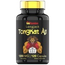 Tongkat Ali für Männer: 1200 mg x 120 Kapseln | Auch bekannt als Longjack Root | 100% All-Natural & Ultra Potent Tongkat Ali Supplement | Energie, Kraft, Stärke, Athletic Performance, & Sporternährung