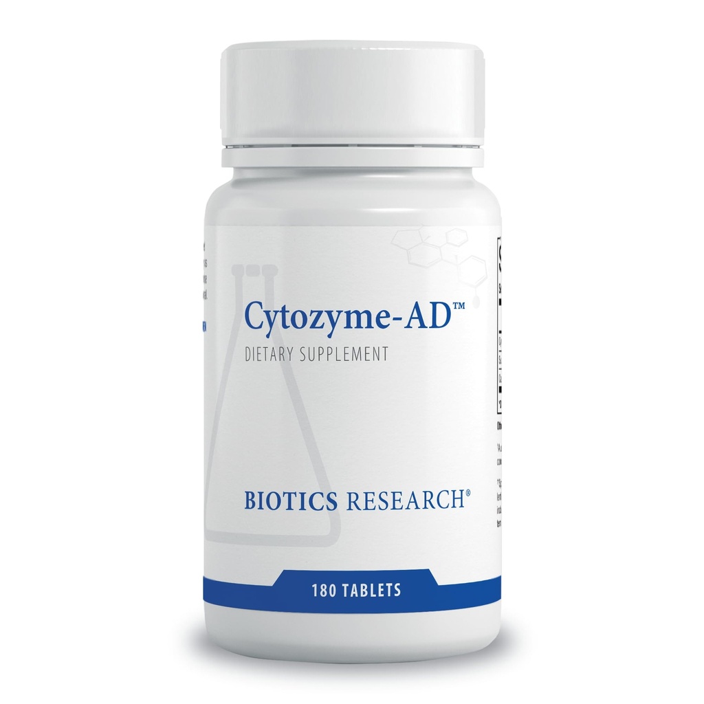 Integratore di supporto adrenale Cytozyme-ADTM per le donne e gli uomini– Supporta la funzione adrenale sana, livelli energetici normali &amp; benessere generale & promuove la calma – 180 compresse