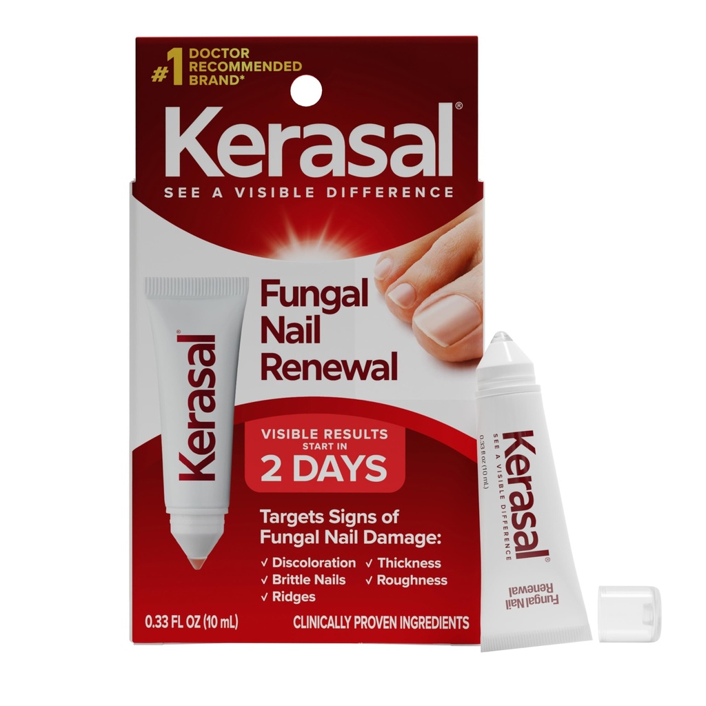 Kerasal Nail Fungus Extra Strength | Restaurative Nagelreparatur für beschädigte Nägel, 0.33 fl oz (Packaging May Vary)