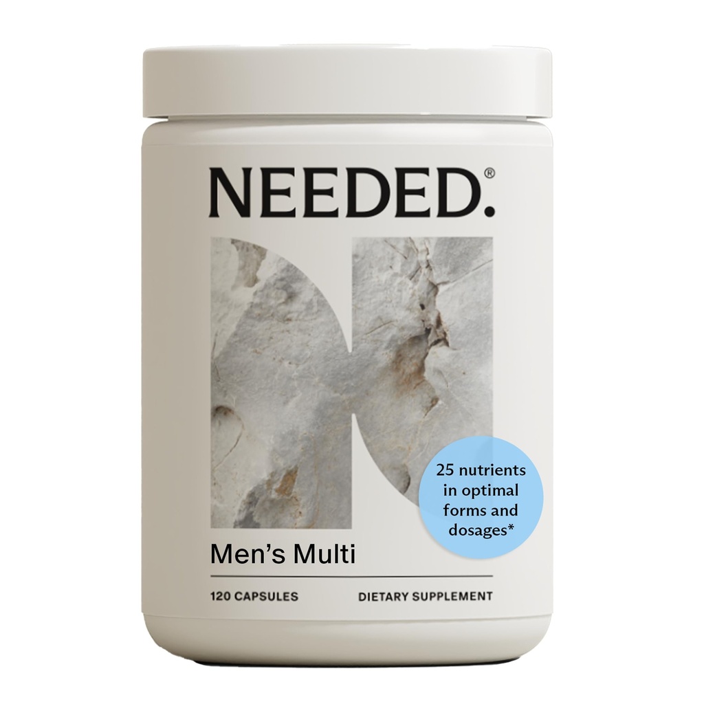 Braucht. Multivitamin für Männer - 25 Optimale Nährstoffe für Fruchtbarkeit und Männergesundheit - Mens Multivitamin mit Vitamin D3 2000IU, B12 Vitamine, 200 MCG Selenium - Men's Fertility Supplement, 30 Tage Versorgung