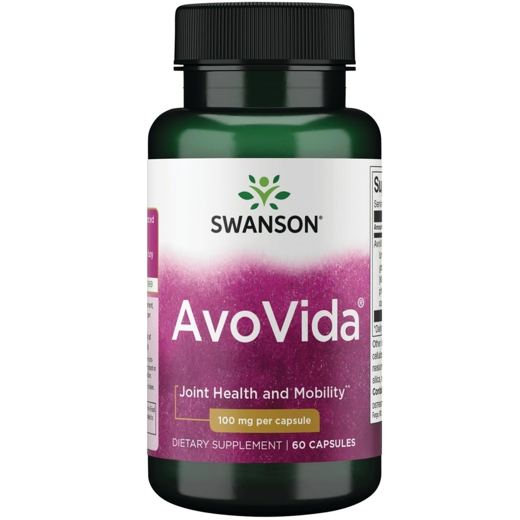Swanson Avovida 100 Milligrammes 60 Capsules