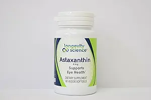 Langlebigkeit Wissenschaft Astaxanthin 4 mg 60 Graf