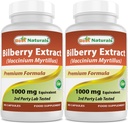 Best Naturals Bilberry 1000 Mg 90 capsule (90 conteggio (confezione di 2))