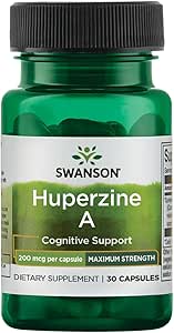 Swanson massima resistenza Huperzine A 200 mcg 30 capsule
