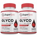 SugarSync Glyco Optimizer Capsules, SugarSync Pills, Supplement for Men and Women Vitamins (2 Pack)