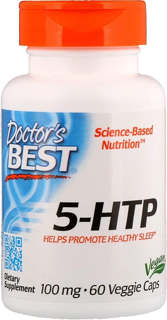 Doctor's BEST, Beste 5-HTP, 100 mg, 60 Veggie Caps