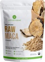Geweihfarmen - 100% reines Bio-Roh Maca-Pulver, 40 Servierungen, 200g - Vegan, Glutenfrei, Sun Dried, Cold Processed, Grown Outdoor in Zentral Anden von Peru, Certified USDA Organic