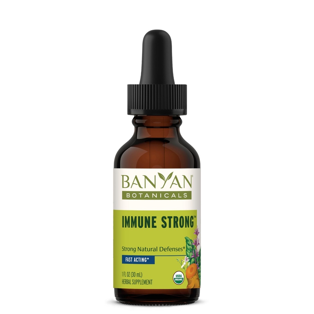 Banyan Botanicals ImmuneTM Strong Liquid Extract - Unterstützt ein gesundes Immunsystem* - Sustainable Sourced, Certified Organic, Fairly Traded