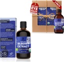 Estratto di mirtillo selvatico 3x3.4oz Bottiglia di liquido Bilberry Anthocyanin Alcohol-Free European Blueberry Bilberry Integratore per Occhi Estratto liquido ad alta biodisponibilità