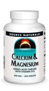 Quelle Naturals Calcium & Magnesium, Aminosäure-Komplex mit Vitamin D-3, 300 MG - 250 Tabletten